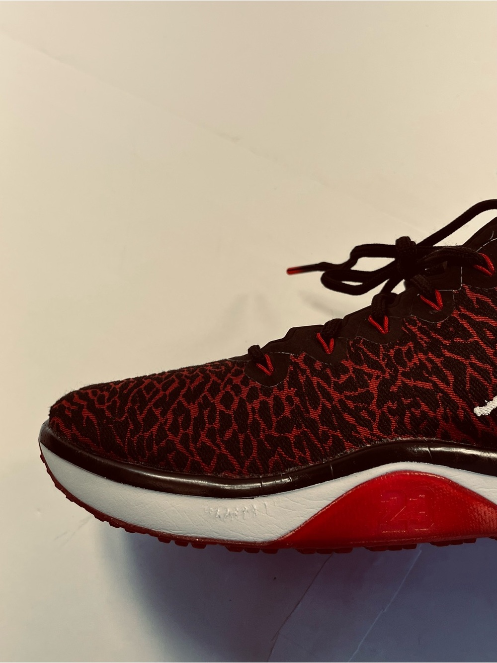 Nike Jordan Trainer Shoes #845403-00Men’s Men’s Size:12 Black Red Sneakers - Picture 13 of 15